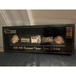 1896-1996 Atlanta Centennial Olympic Games Pins 5 Piece Collector Set #16560